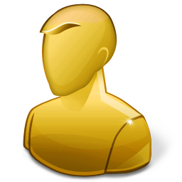 Hot User Anonymous Yellow Icon 256x256 png